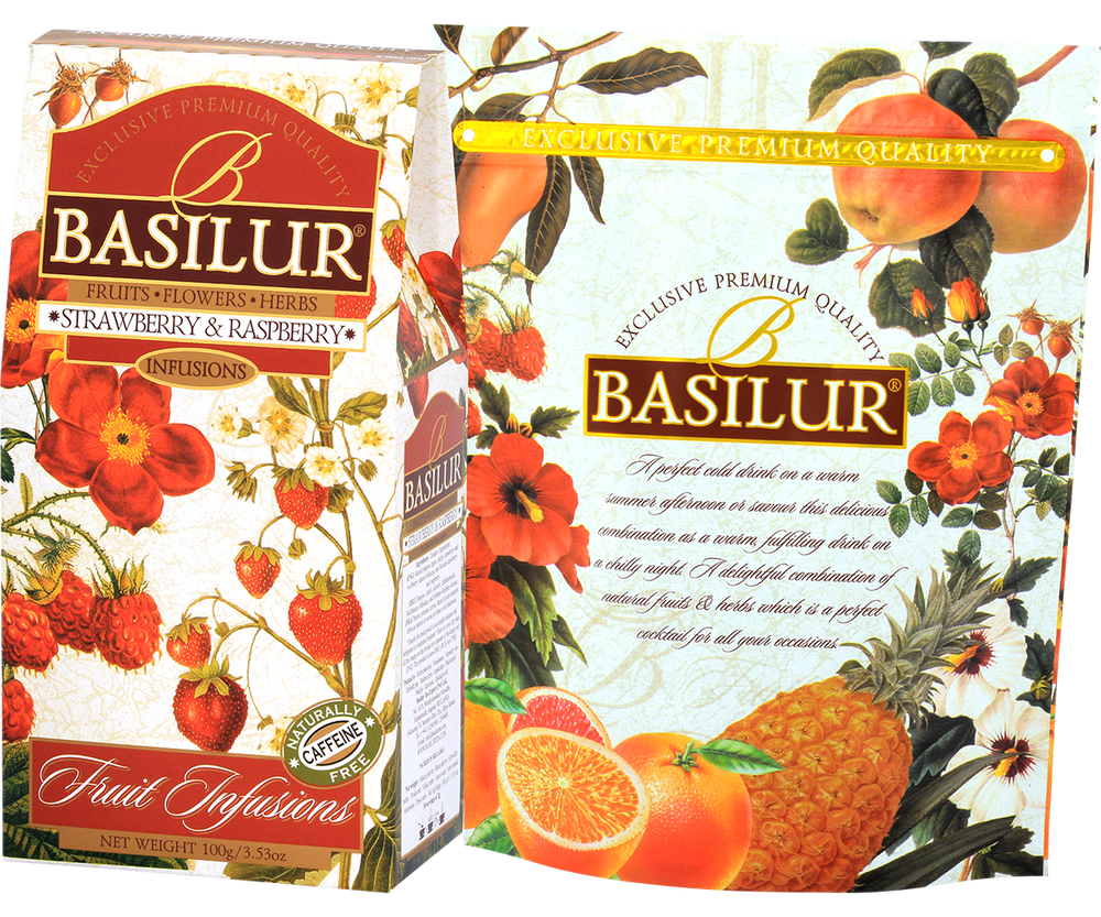 Fruits Infusions Strawberry & Raspberry 100g