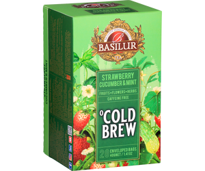 Infusion froide - Fraise Concombre & Menthe