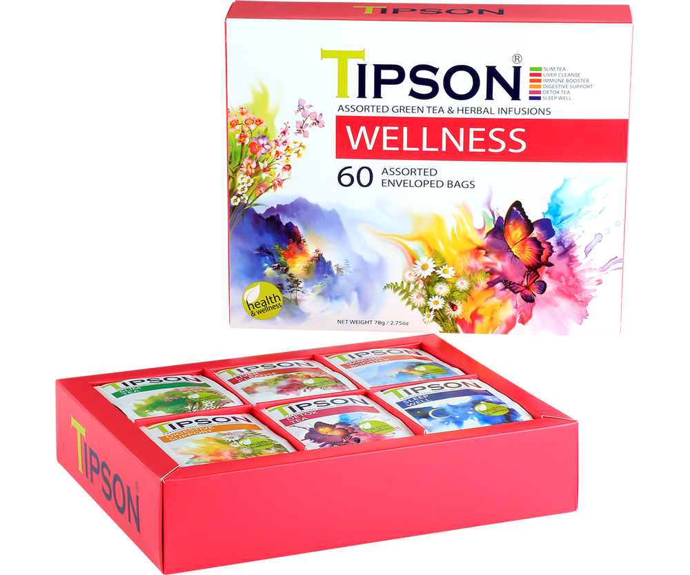 Tipson Wellness Assorted 60s